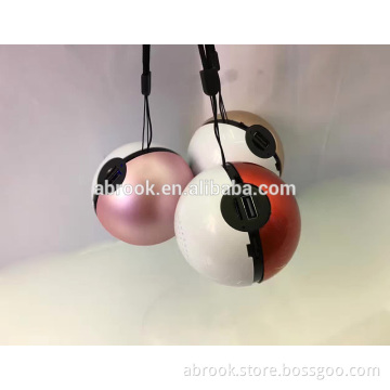 2016 hot promotion fm radio color ball speaker bluetooth